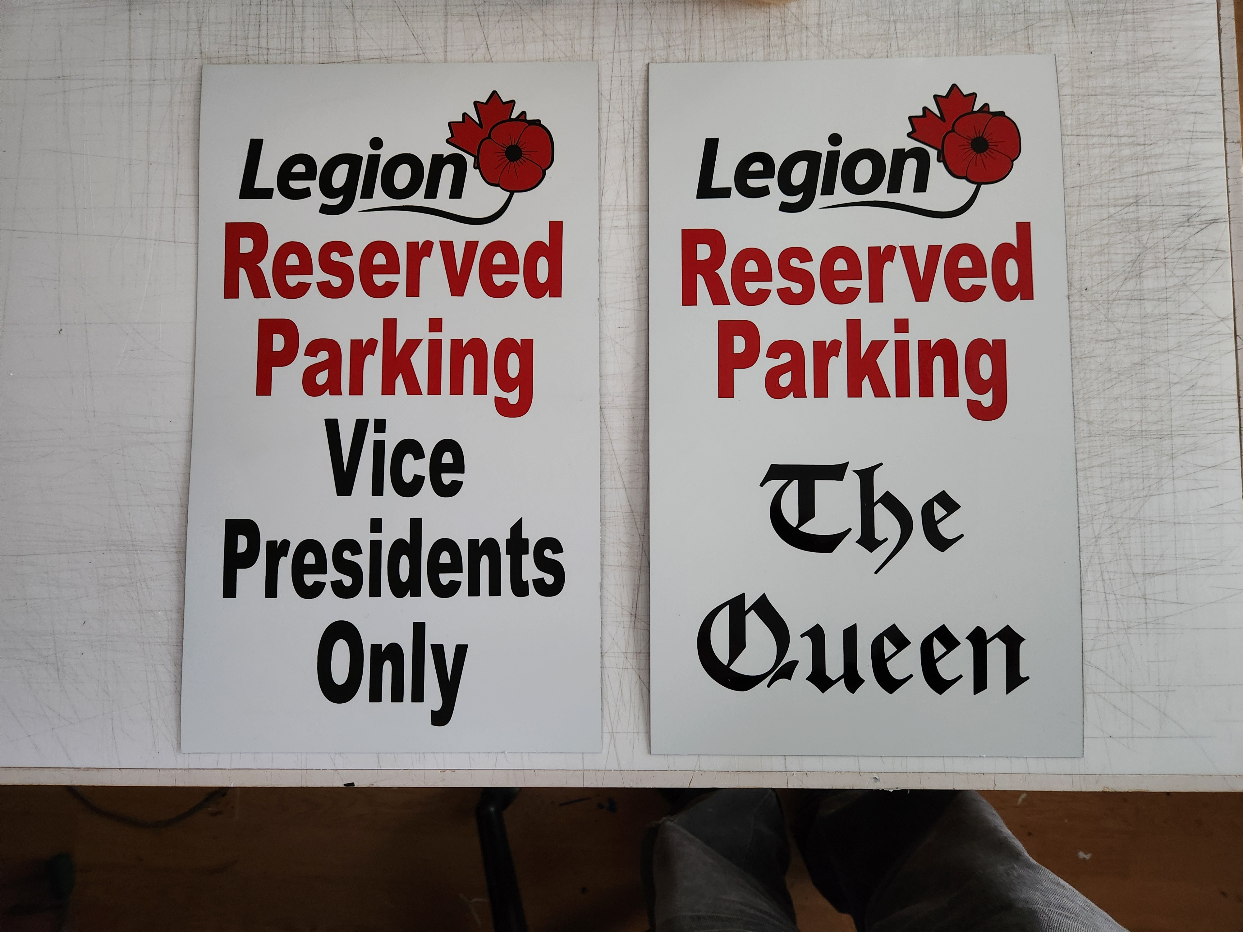Parking Sign